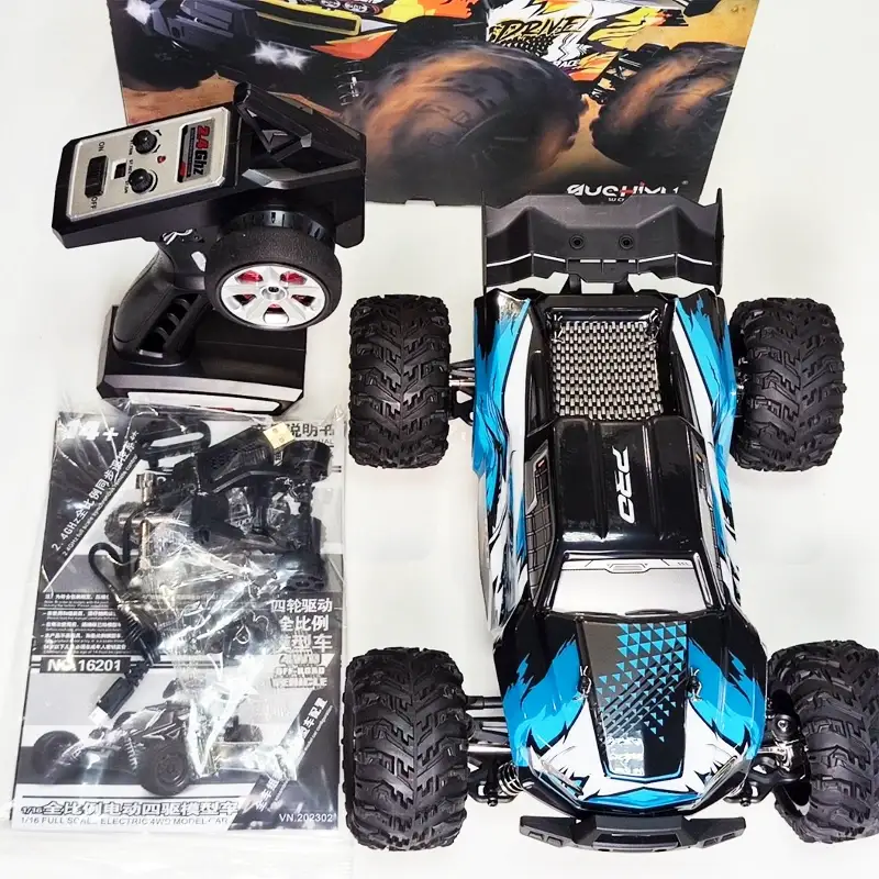 Купити Машинка на радіокеруванні Drive PRO 70 км/год 1:16 4WD Q117B Автомобіль монстер трак за 3840 грн