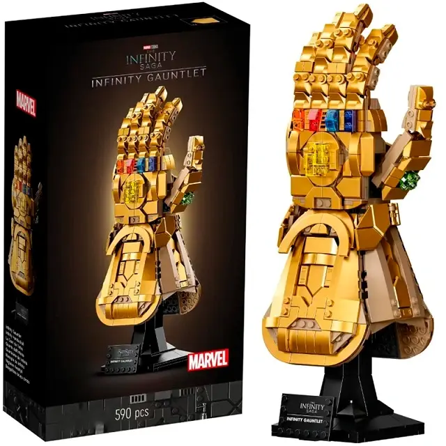Купити Конструктор Рукавиця Нескінченності Таноса Золота рука Marvel за 1090 грн