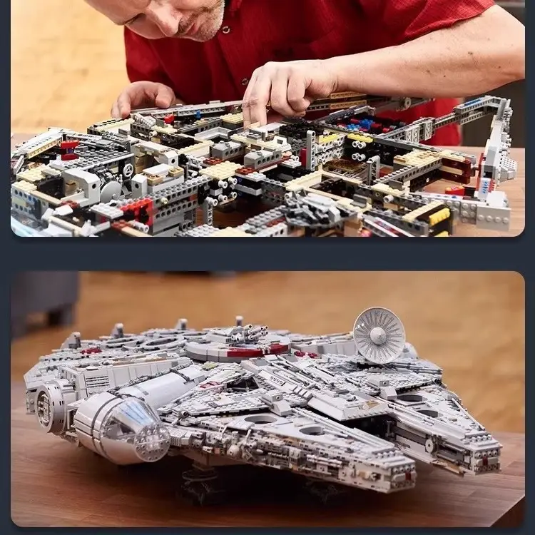 Купити Конструктор Star Wars Сокіл тисячоліття Зоряні війни сумісний з лего за 9490 грн