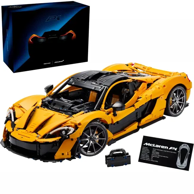 Купити Конструктор Technic McLaren P1 3893 деталі машинка макларен 1:8 (42172) сумісний з LEGO лего за 3690 грн