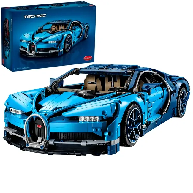 Купити Конструктор Technic Bugatti Chiron 4031 деталі машинка Бугатті 1:8 (42083) сумісний з LEGO лего за 3690 грн