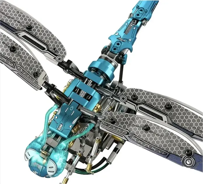Купити Конструктор механічний бабка - стрикоза Dragonfly MJI 866 деталей за 1090 грн