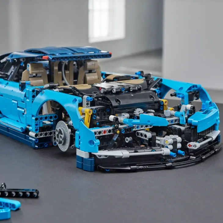 Купити Конструктор Technic Bugatti Chiron 4031 деталі машинка Бугатті 1:8 (42083) сумісний з LEGO лего за 3690 грн