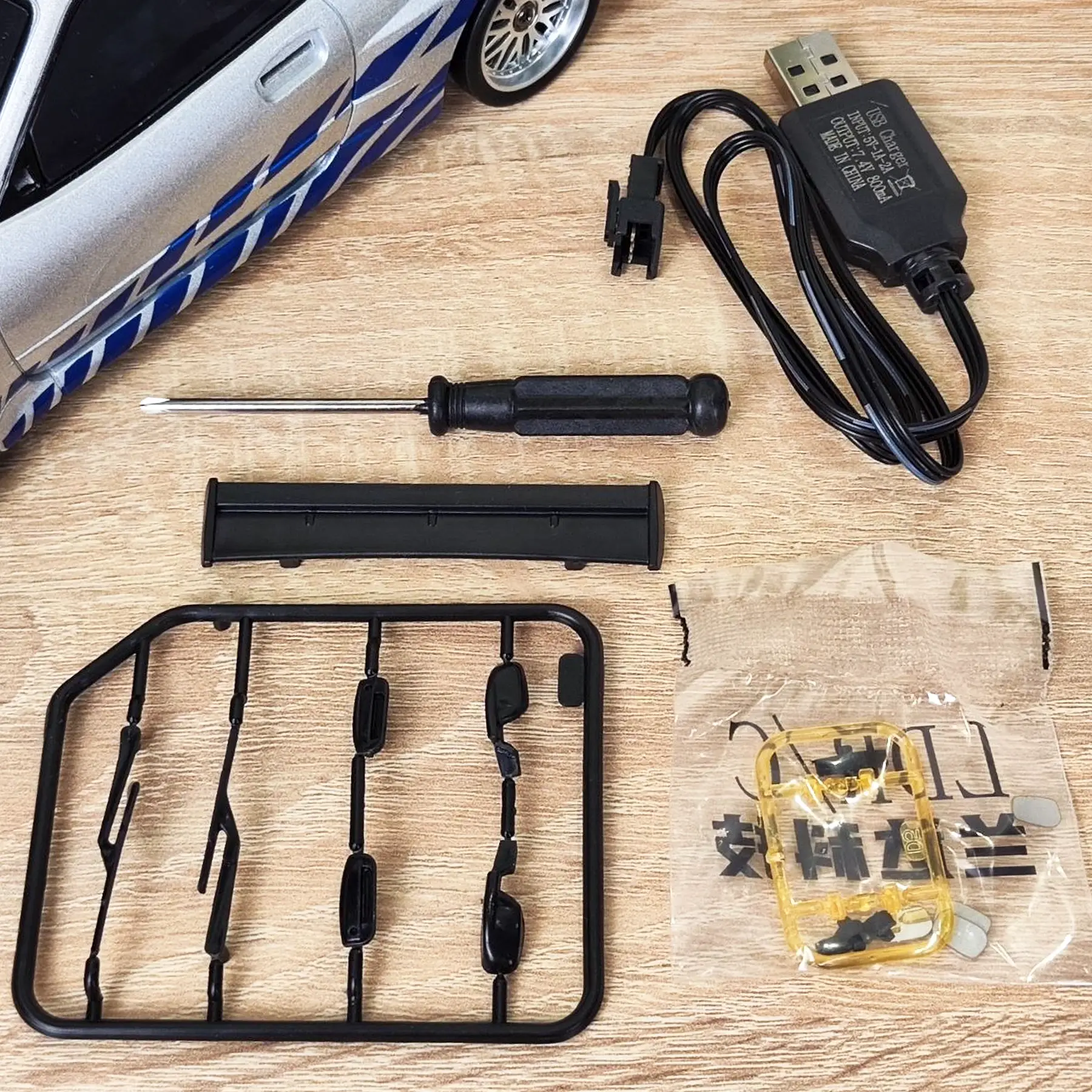 Купити Дрифт машинка Nissan GTR R34 1/18 на радіокеруванні LD1899 Skyline з гіроскопом форсаж за 3090 грн