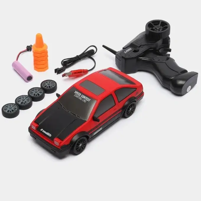 Купити Машинка для дрифту на радіокеруванні 1:24 Toyota AE86 Sprinter Trueno 4WD / Тойота на радіокеруванні дрифт за 650 грн