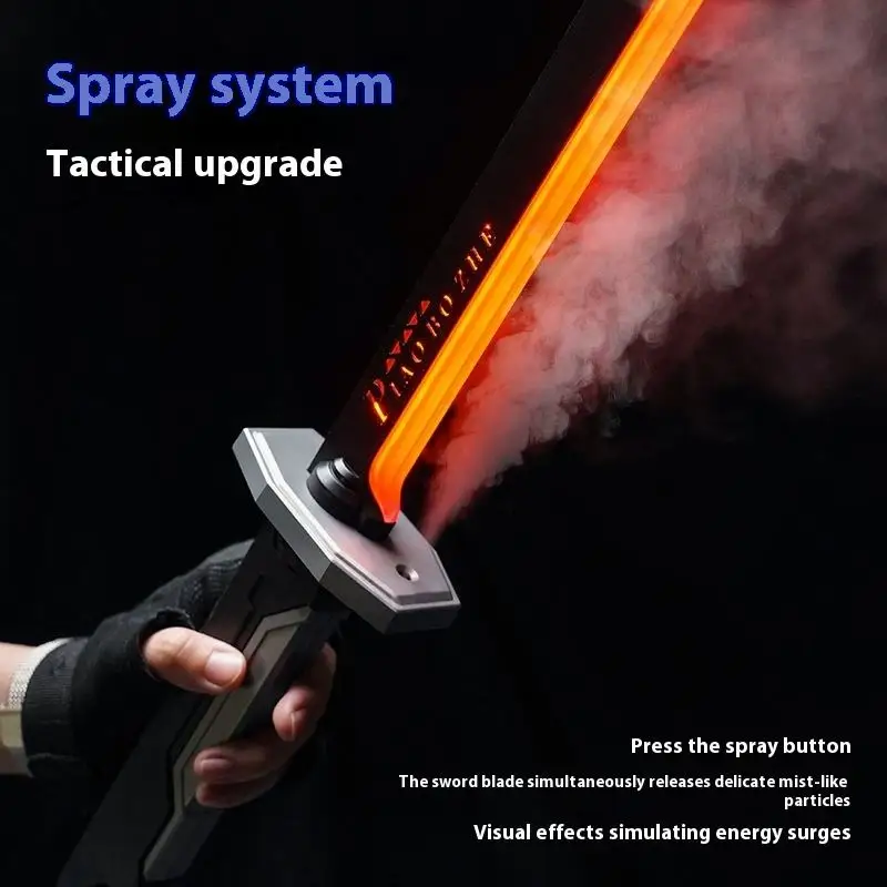 Купити Світловий меч з іскрами та димом, меч зоряні війни, меч Джедая RGB за 790 грн