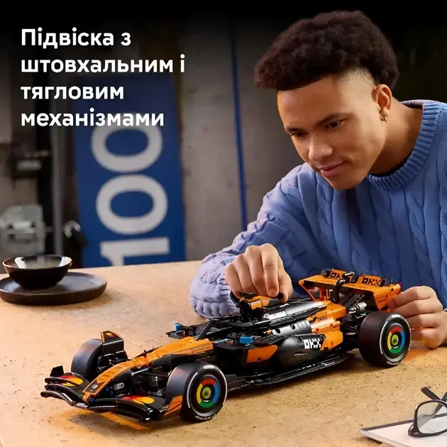 Купити Конструктор Technic F1 McLaren MCL39 1675 деталей болід макларен 1:8 за 1880 грн