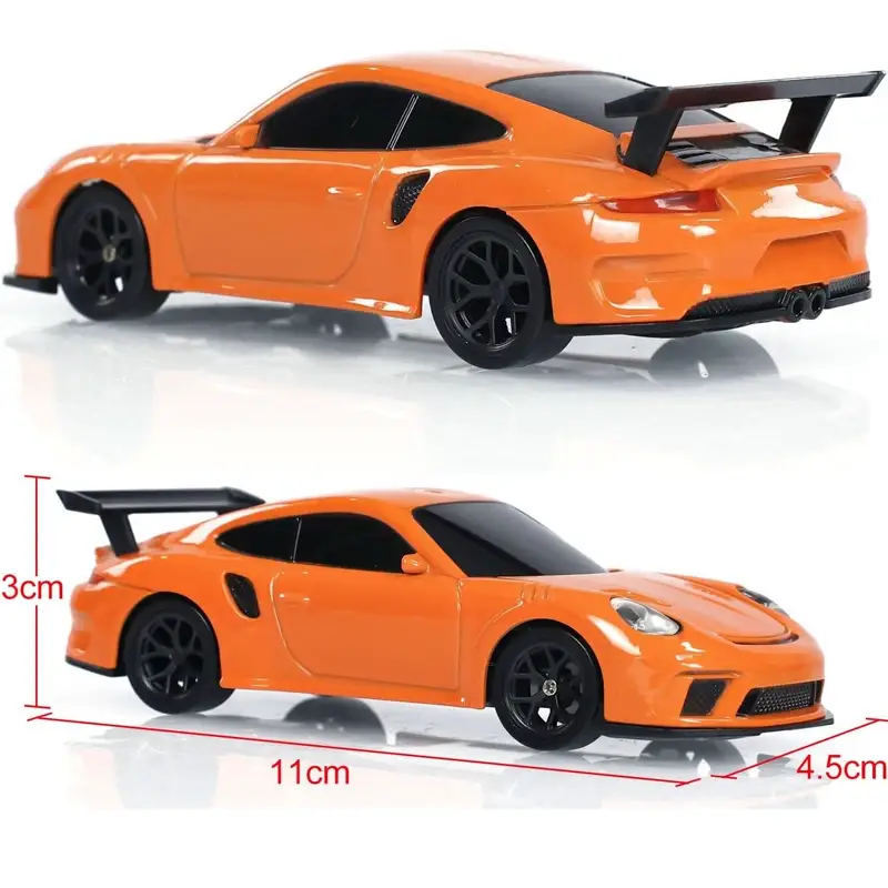 Купити Машинка для дрифту міні Jiabaile Drift Car 1/43 4WD на радіокеруванні з гіроскопом Porsche 911 GT2 RS 4303 за 2190 грн