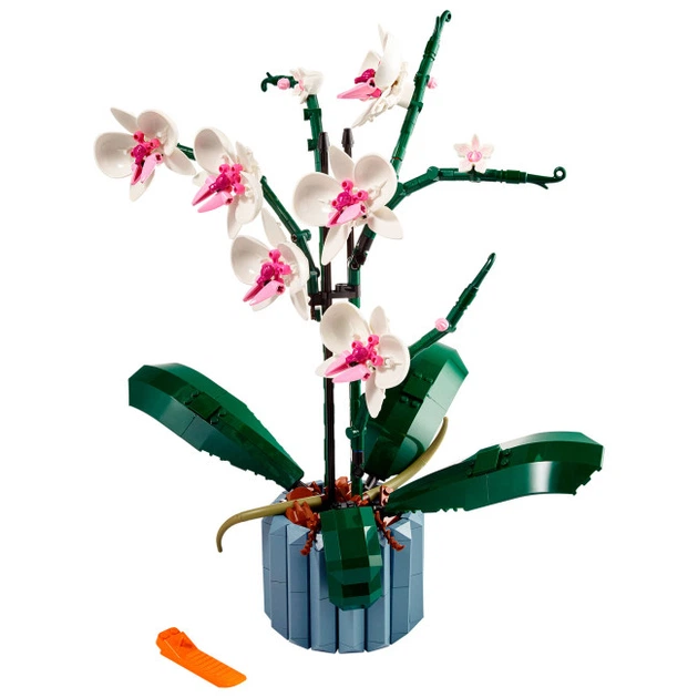 Купити Конструктор Icons Орхідея 608 деталей Botanical за 759 грн
