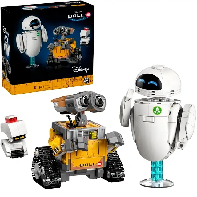 Купити Конструктор Воллі та Єва 811 деталей Disney за 1190 грн