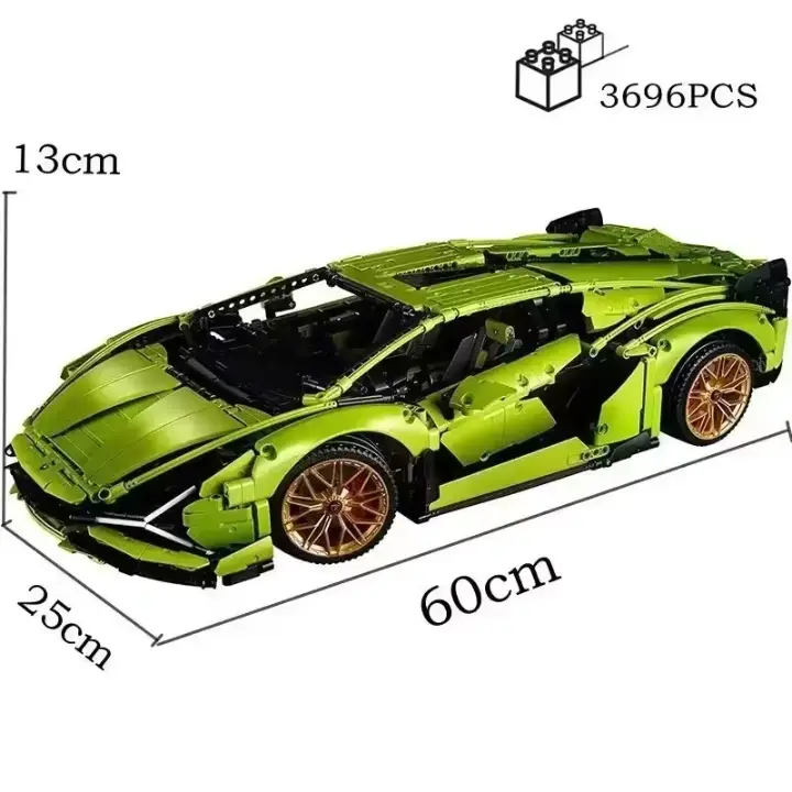 Купити Конструктор Technic Lamborghini Sian FKP 37 3696 деталей за 2870 грн