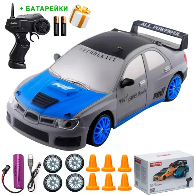 Купити Машинка для дрифту на радіокеруванні 1:24 Subaru Impreza 4WD / Субару на радіокеруванні дрифт за 650 грн