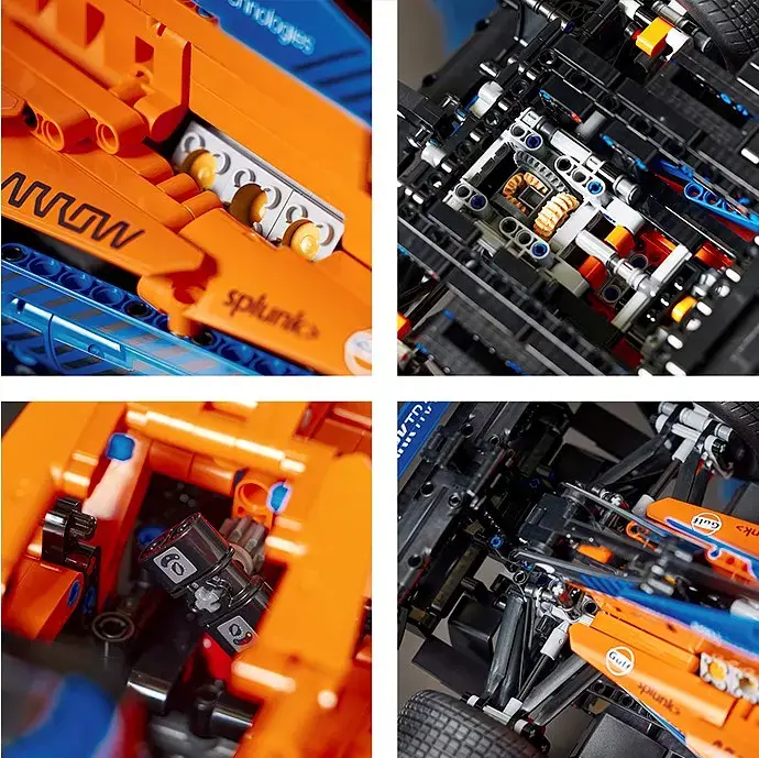 Купити Конструктор Technic McLaren F1 1434 деталі болід формула 1 Макларен 42141 сумісний з LEGO лего за 1499 грн