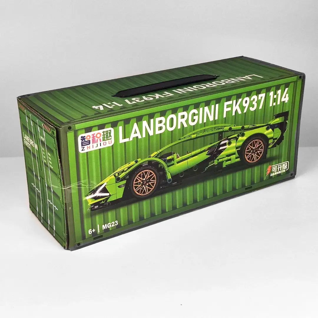 Купити Конструктор Lamborghini на радіокеруванні 1280 деталей Technic гоночний автомобіль технік за 1790 грн