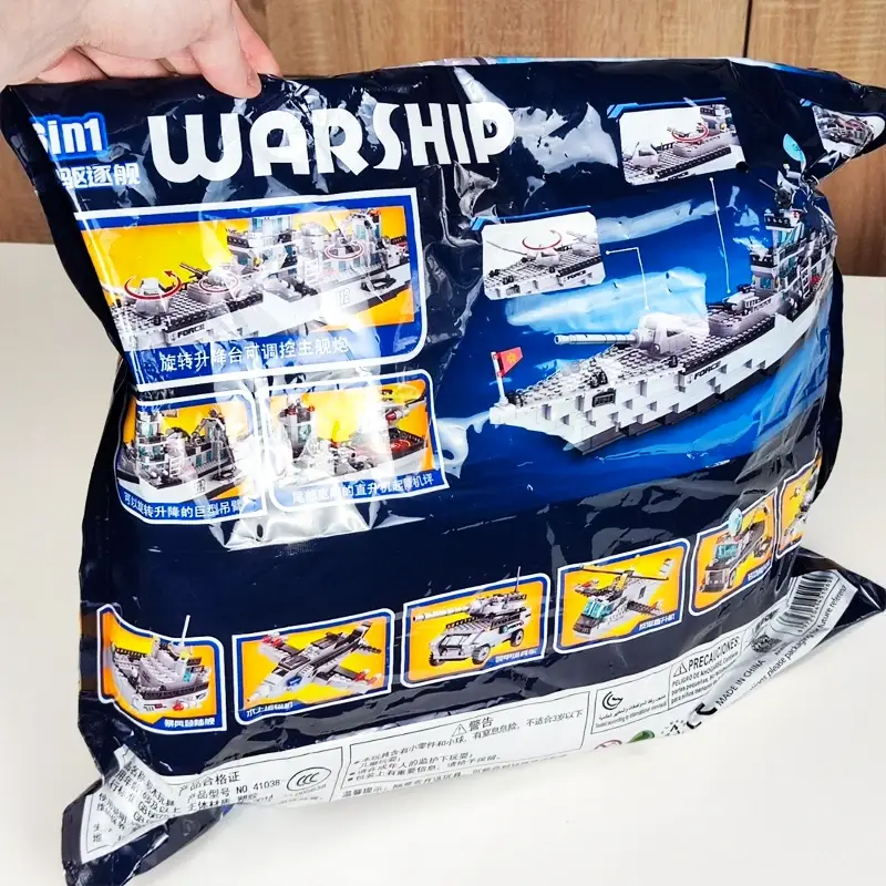 Купити Конструктор Військовий корабель 6в1 Warship 1416 деталей набір 41038 за 799 грн