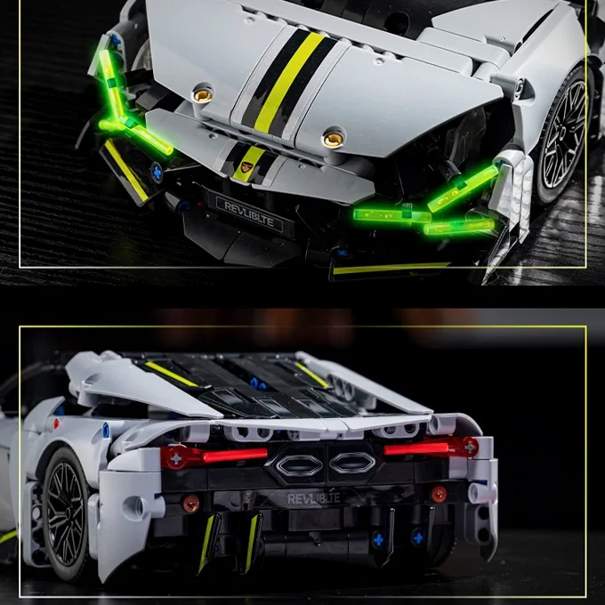 Купити Конструктор Technic Lamborghini Revuelto на радіокеруванні ламборгіні машинка 42214 за 1790 грн