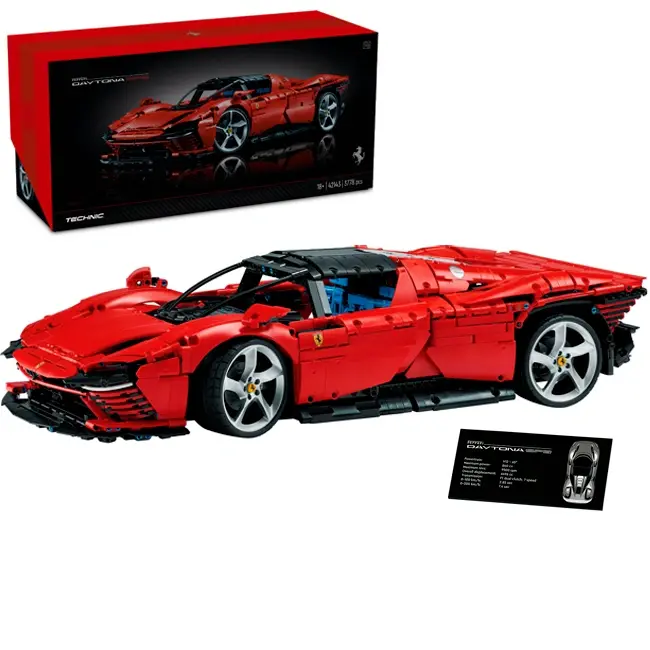 Купити Конструктор Technic Ferrari Daytona SP3 3778 деталей (42143) сумісний з LEGO лего за 3390 грн