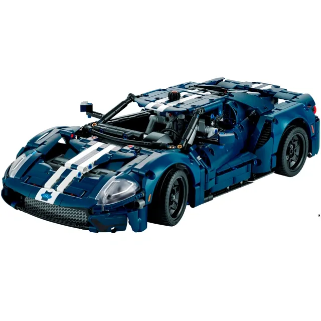 Купити Конструктор Technic FORD GT 1466 деталей авто синій гоночний машинка Форд за 1640 грн