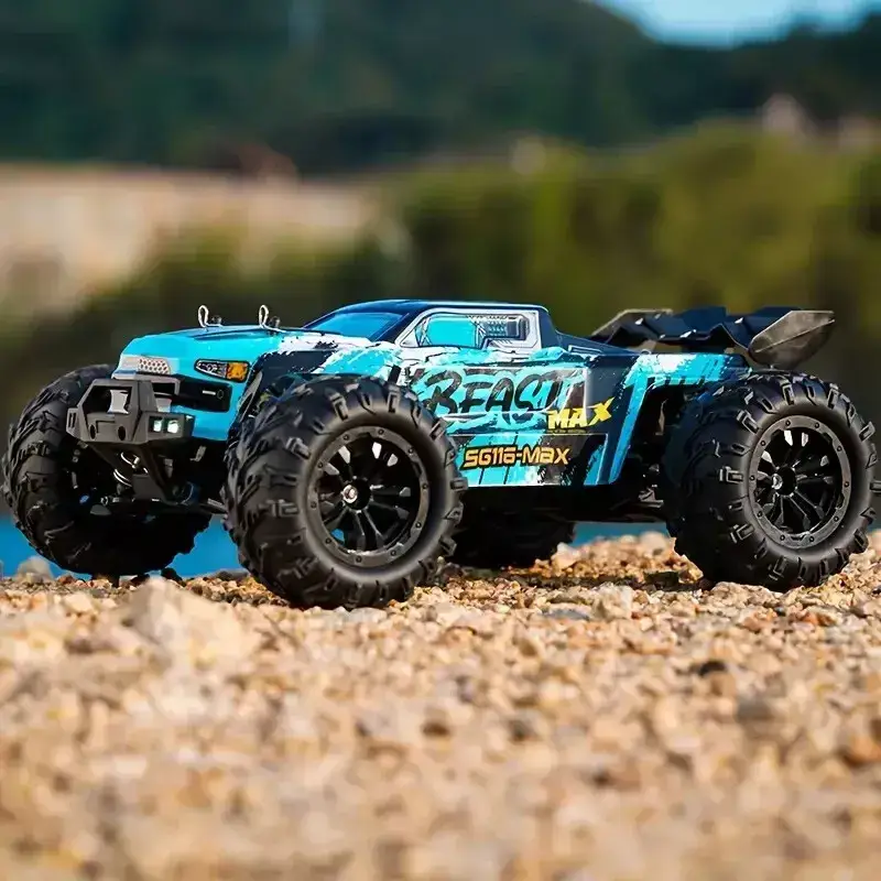 Купити Машинка на радіокеруванні SG116 MAX 80 км/год RC Car автомобіль 1:16 4WD протиударна швидкісна за 4499 грн