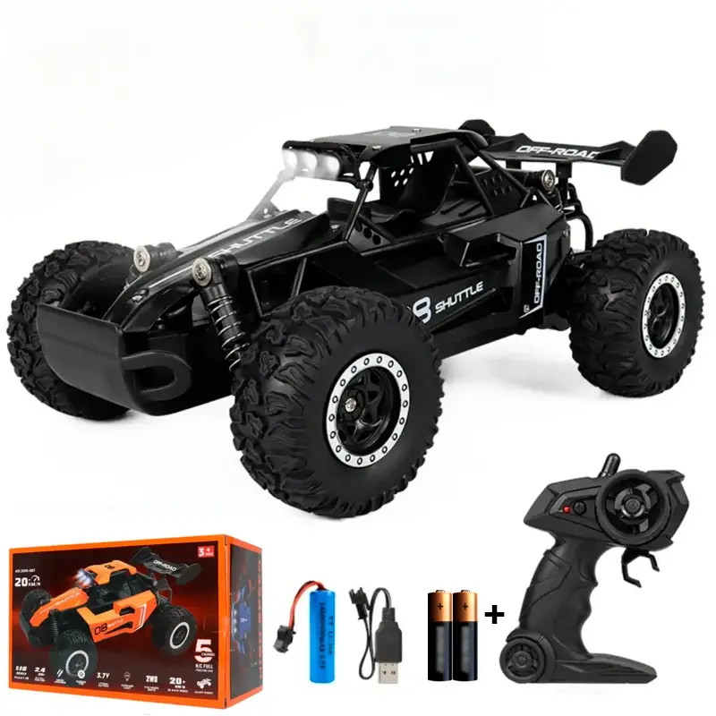 Купити Машинка позашляховик багі на радіокеруванні Off-Road 08 SHUTTLE 20 км/год Black за 799 грн